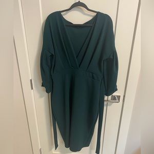 Emerald Green bodycon dress